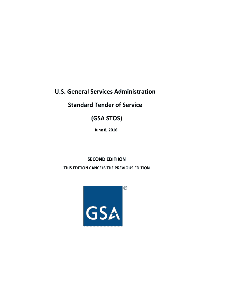 Gsa Stos Administration  Form