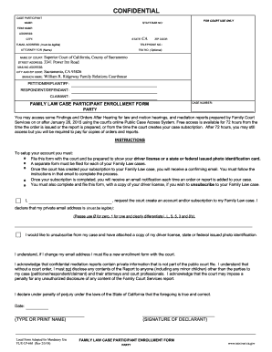 Step 1 for Parties with Common Minor Children Packet Saccourt Ca  Form