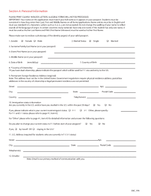  Initial Declaration and Certification of Finances DCF Form 2017-2024