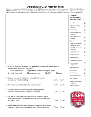 Gsef Individual Form