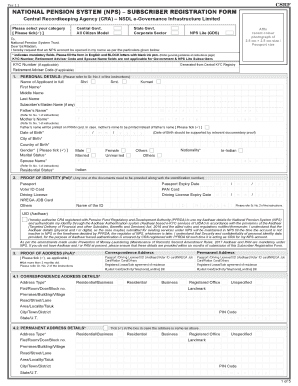  Nps Filled Form Sample PDF 2017