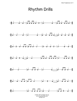 Music Progressions Level 3  Form