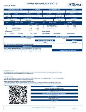 Rfc Atento Servicios  Form