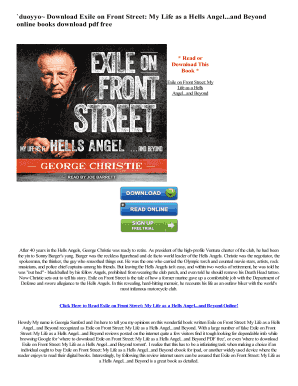 Exile on Front Street PDF  Form