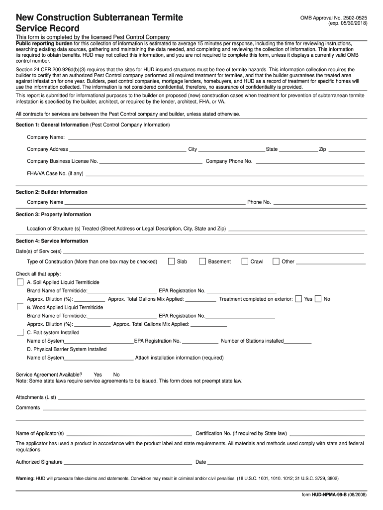  99b Form 2018-2024