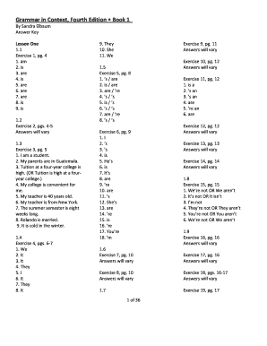 Grammar in Context 1 PDF Download  Form