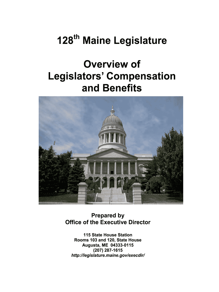 Maine Compensation Benefits  Form