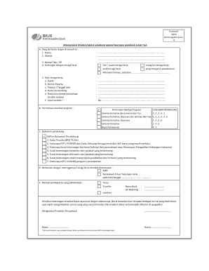  Download Formulir Pengajuan Jht 2015