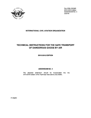 Icao DOC 9284 Download  Form