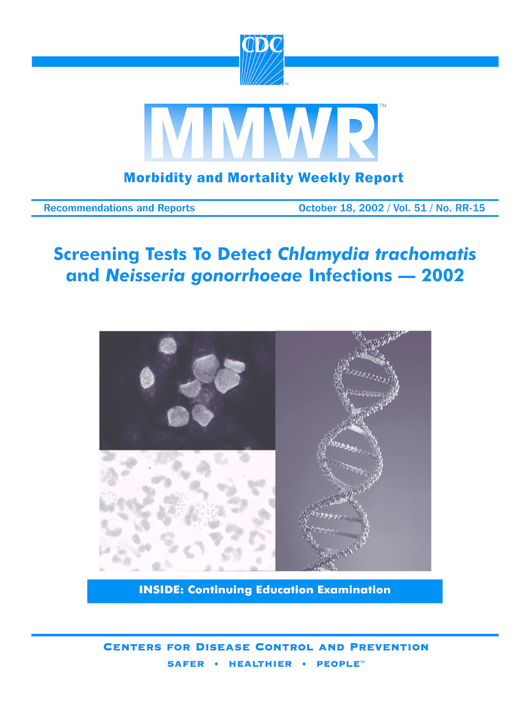 Screening Tests Chlamydia  Form