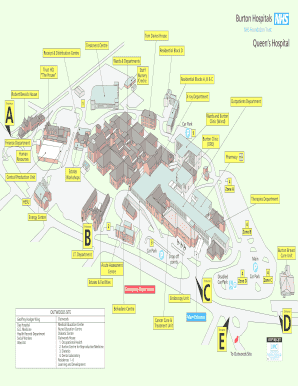 Burton Hospital Map  Form