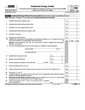  Form 5695 2016