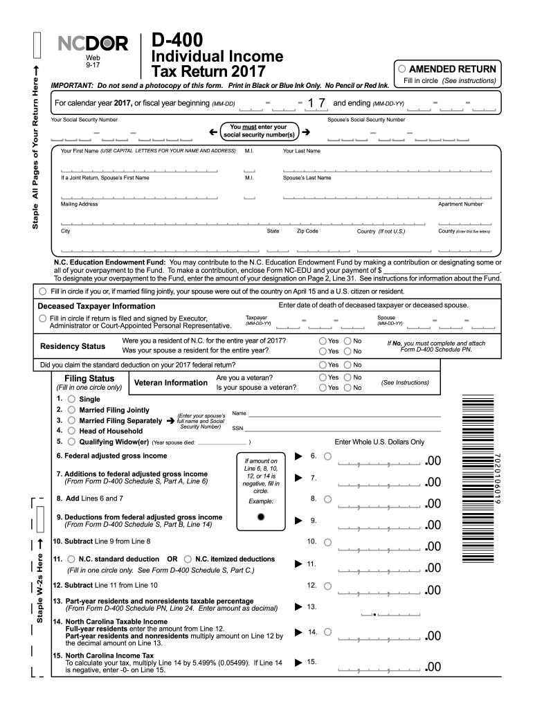 Form D 400 Fill Out And Sign Printable PDF Template SignNow