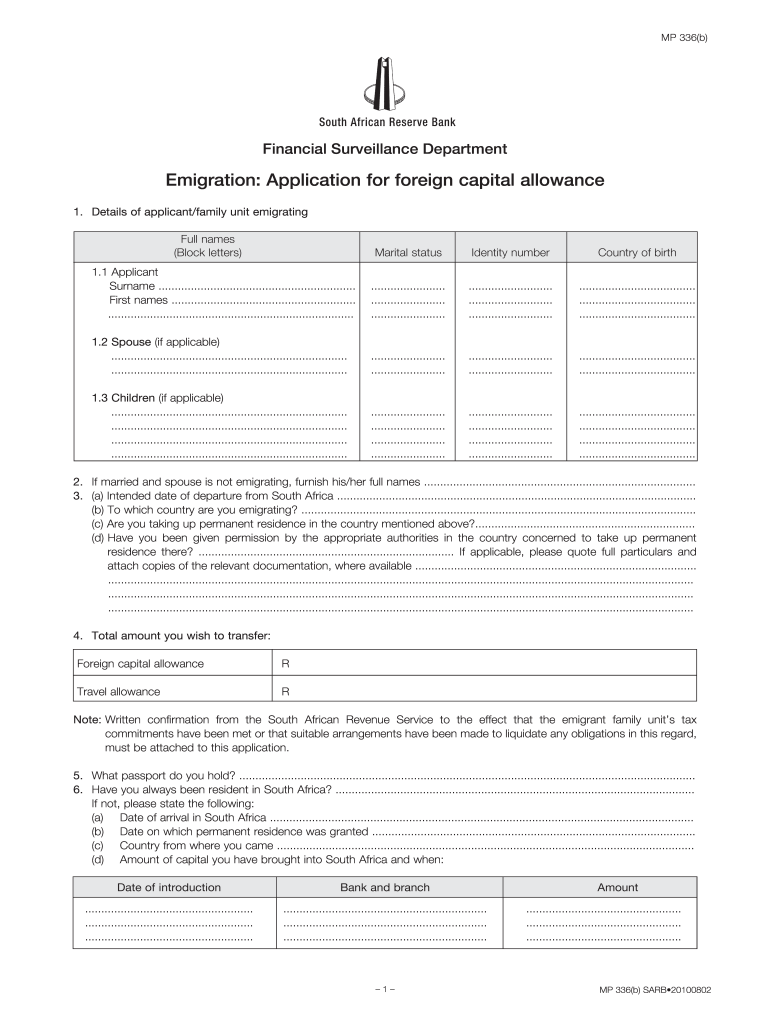 Mp336 B  Form