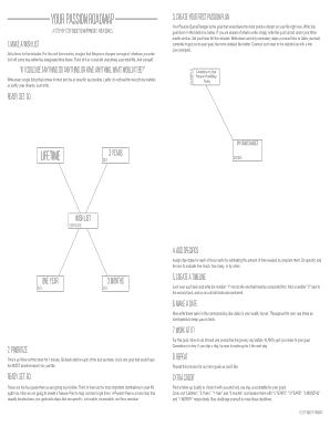 Passion Roadmap  Form