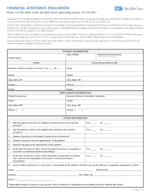 Patacct Bjc Org  Form