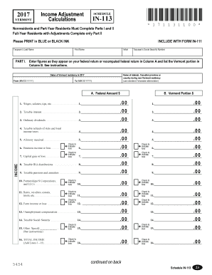  Vt in 113  Form 2017