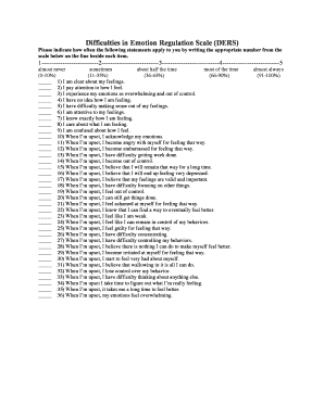 Ders Scale Online  Form