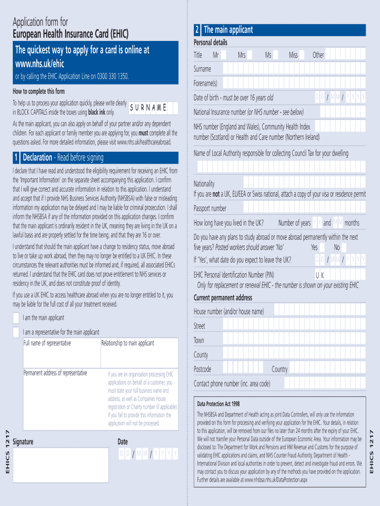 E121 S1 Form Download