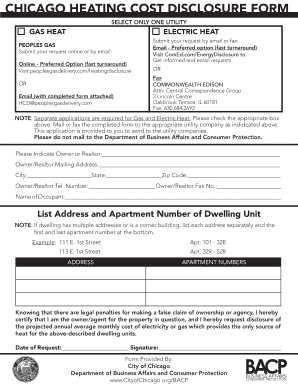 Peoplesgasdelivery Com Heating Disclosure  Form