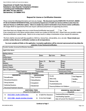 Dhcs 5999  Form