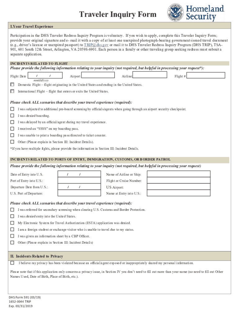  Form Dhs 2019-2024