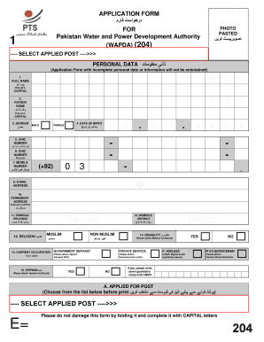 Pts Challan Form Download