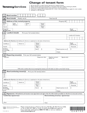  Bond Logdement Form Tenancy Services 2014