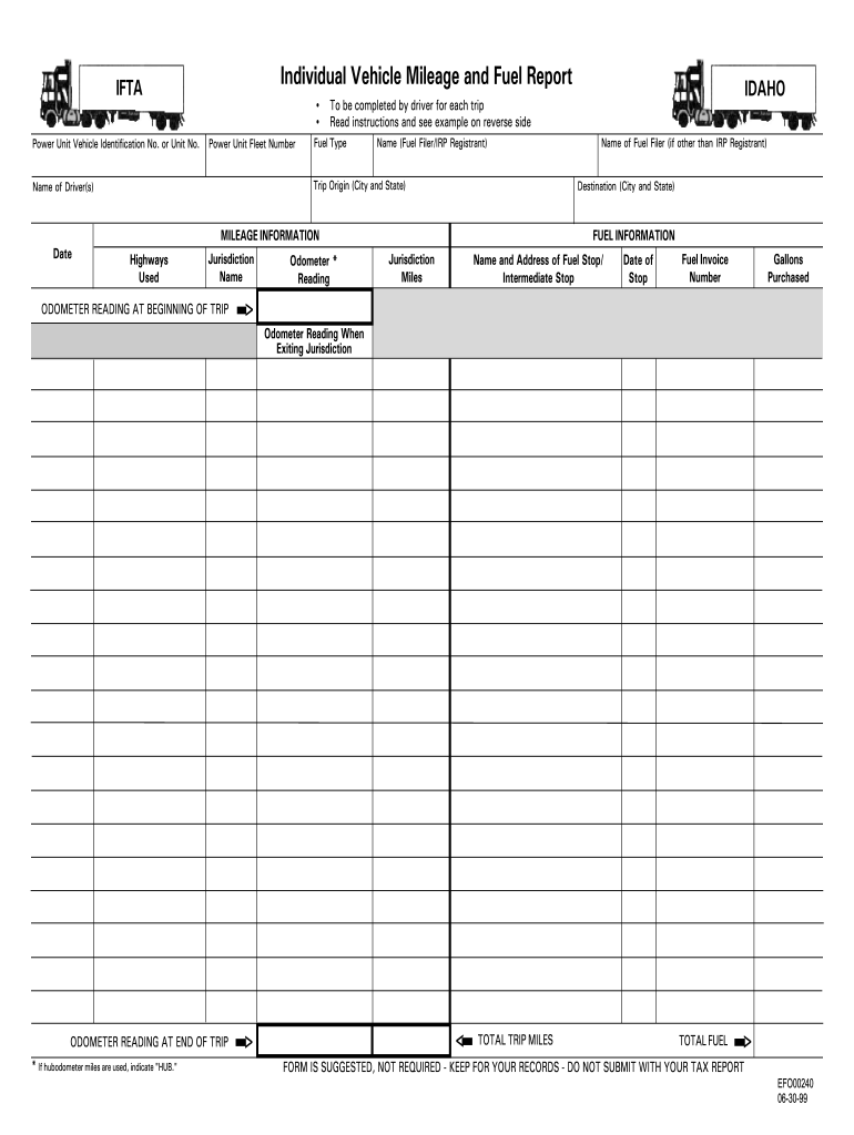 ID Vehicle Fuel  Form