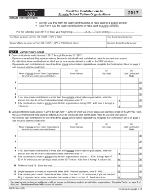 Credit for Contributions Arizona Form to Qualifying Charitable