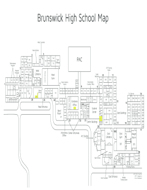 Map of Brunswick High School  Form