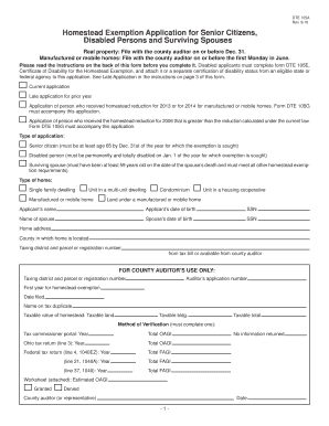  Lake County Ohio Homestead Application 2016