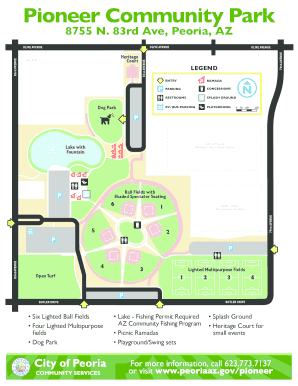 Pioneer Community Park Map  Form