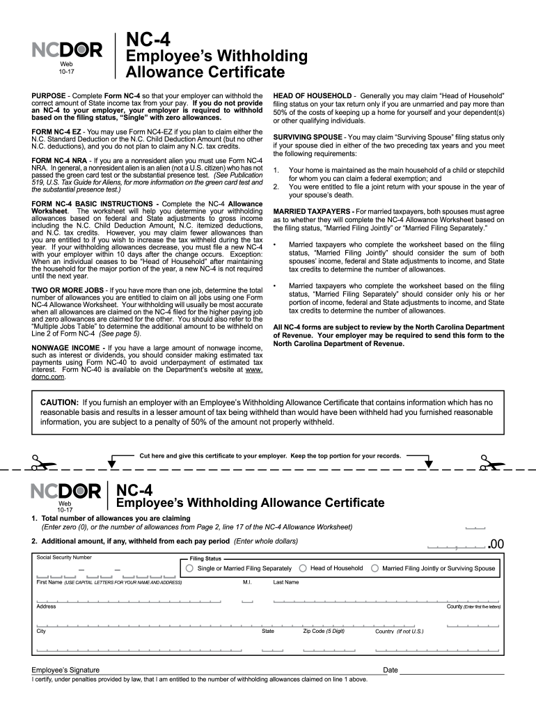  Nc Clm 500ab Form 2017