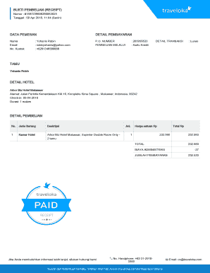 BUKTI PEMBELIAN RECEIPT  Form