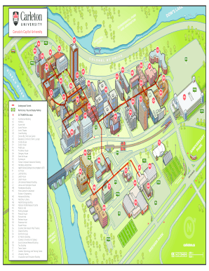 Carleton University Map  Form