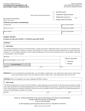  ACH Debit ACH Credit AUTHORIZATION AGREEMENT for 2017-2024