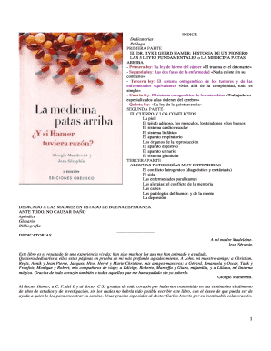 Medicina Patas Arriba PDF  Form