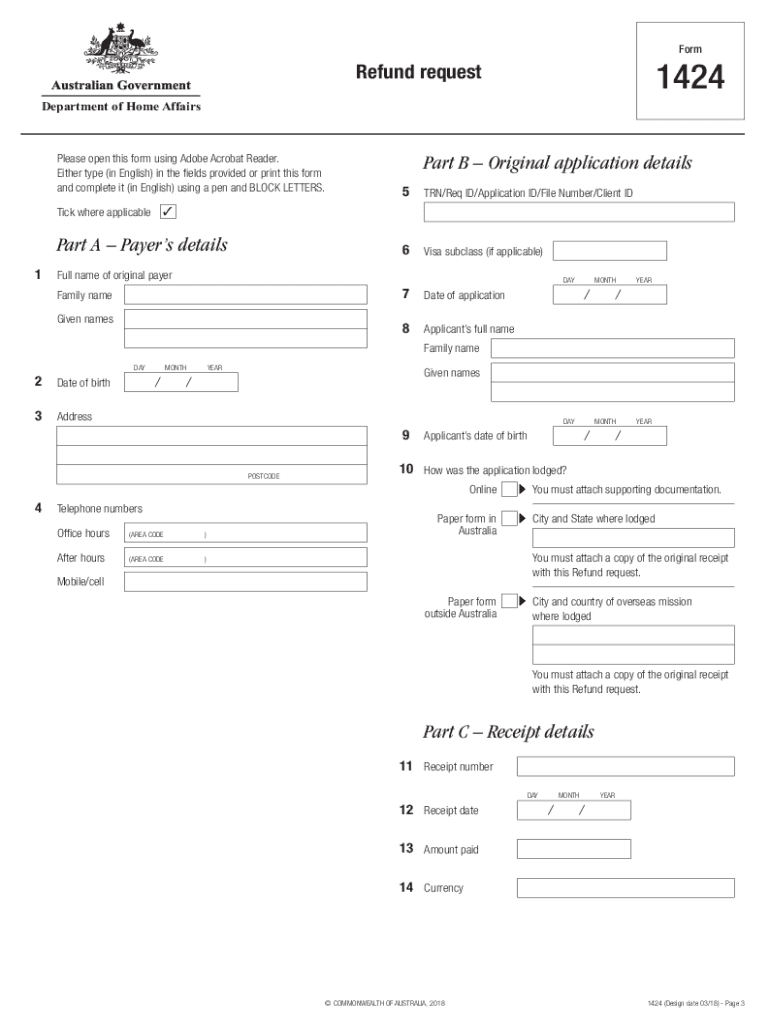 Form 1424