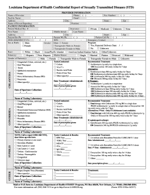 Louisiana Form Std