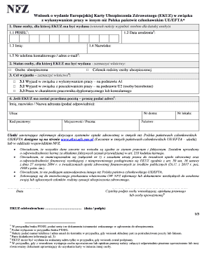 Ekuz Wniosek PDF  Form