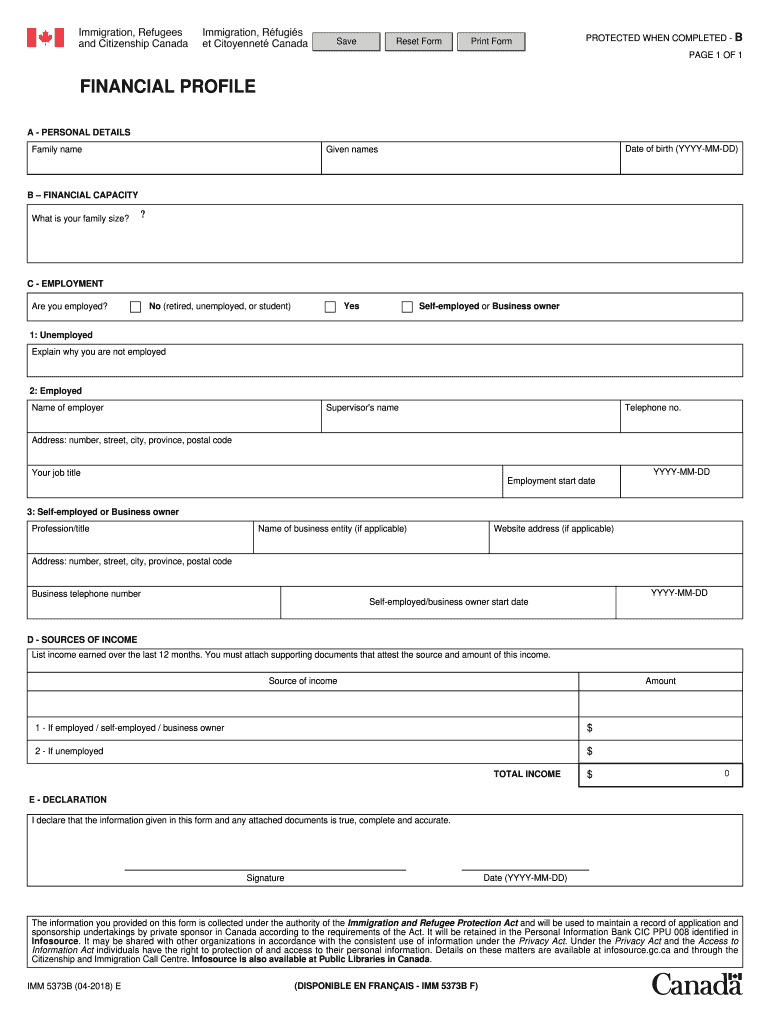  Imm 5445 Form PDF 2018