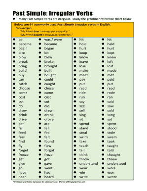 Past Print  Form