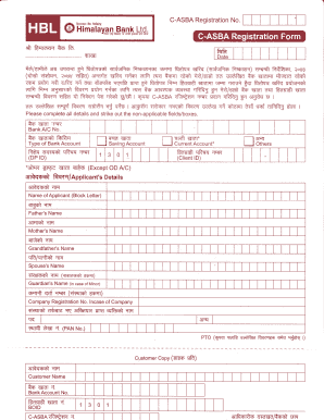 C Asba Form