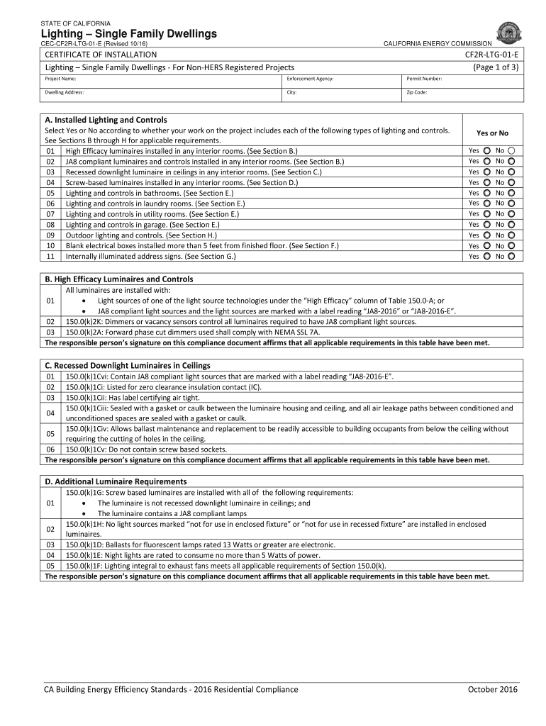  Cf2r Ltg 01 E Lighting Single Family Dwellings 2016-2024