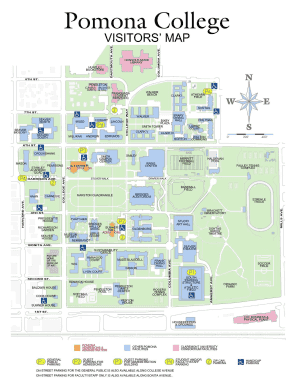 Pomona College Campus Map  Form