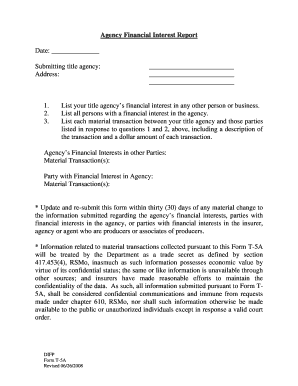 T5a Form Missouri