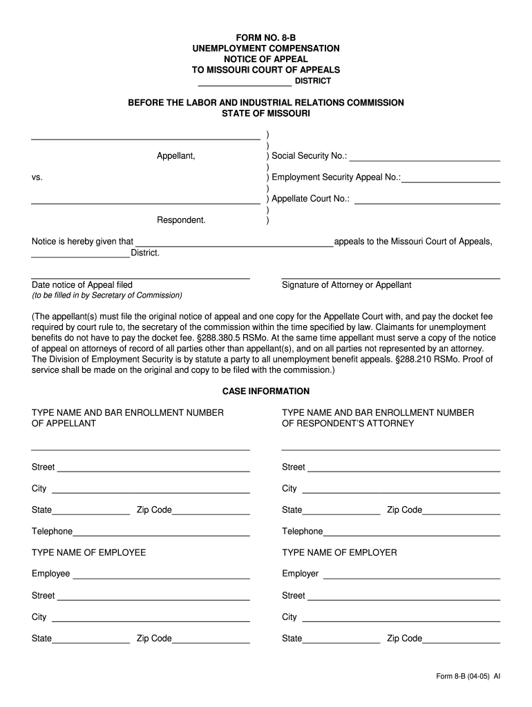 Form 8 B 2005-2025