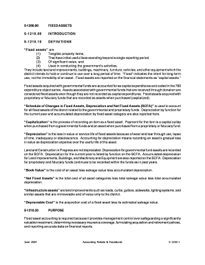 Section 5 of the School Accounting Manual Section 5 of the School Accounting Manual Which Includes Fixed Assets Opi Mt  Form