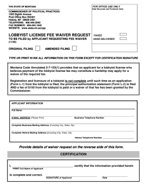 WB CFP FORM C 118 Instructions Revised 6 03 DOC Politicalpractices Mt